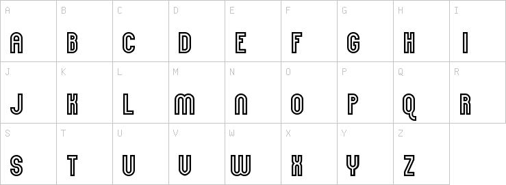 Uppercase characters
