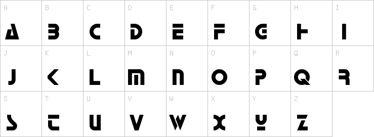 Uppercase characters
