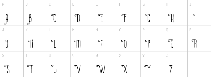 Uppercase characters