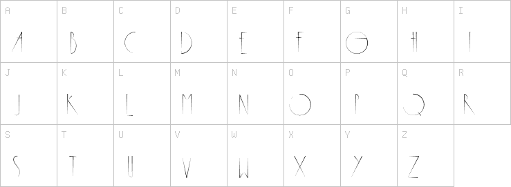 Uppercase characters