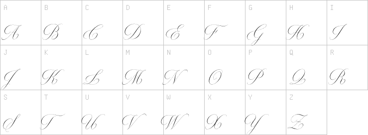 Uppercase characters