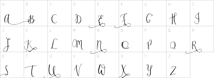 Uppercase characters