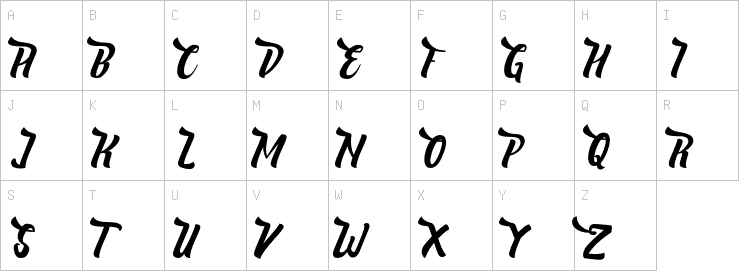 Uppercase characters