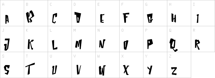 Uppercase characters