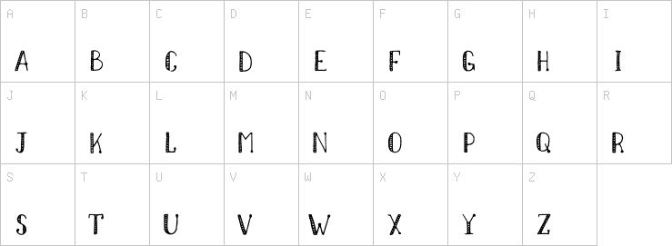 Uppercase characters