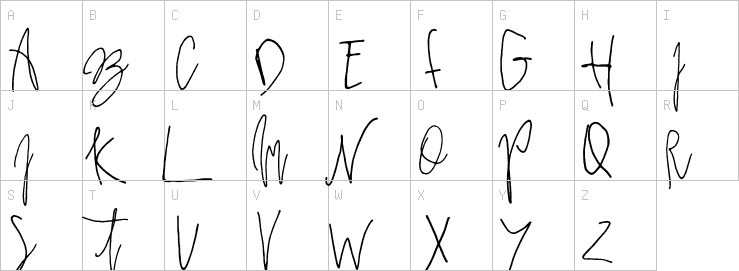 Uppercase characters