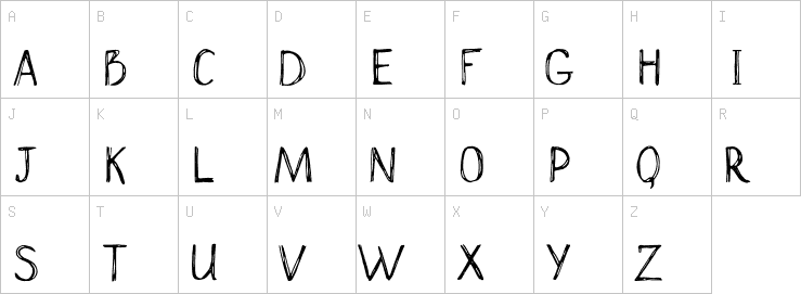 Uppercase characters