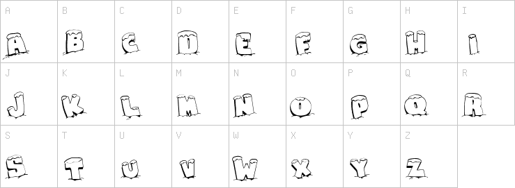 Uppercase characters