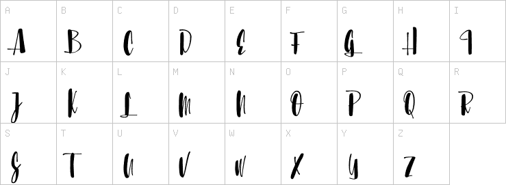 Uppercase characters