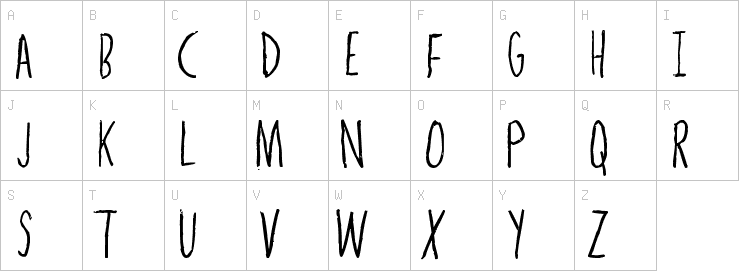 Uppercase characters