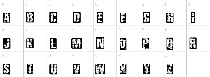 Uppercase characters
