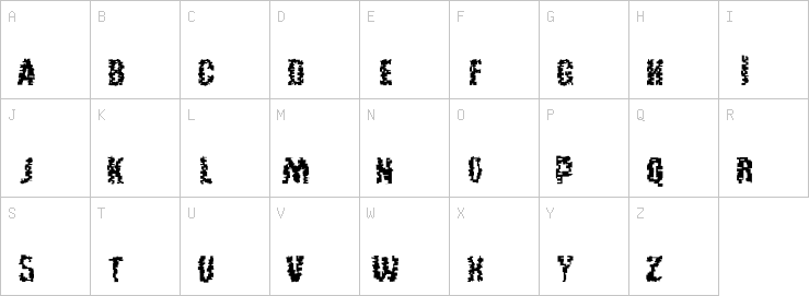 Uppercase characters