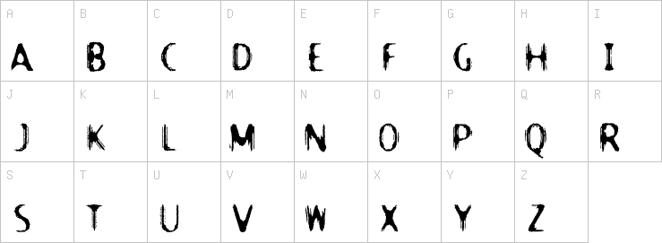 Uppercase characters