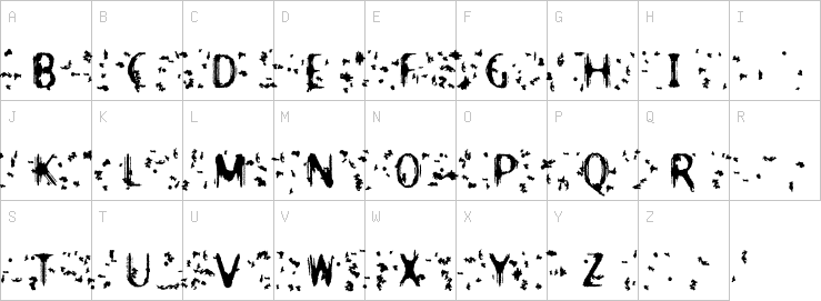 Uppercase characters