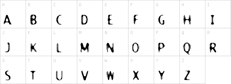 Uppercase characters