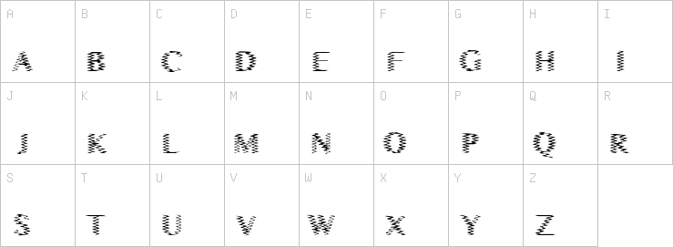 Uppercase characters