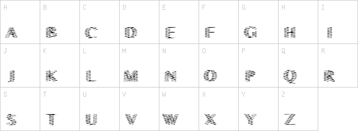 Uppercase characters