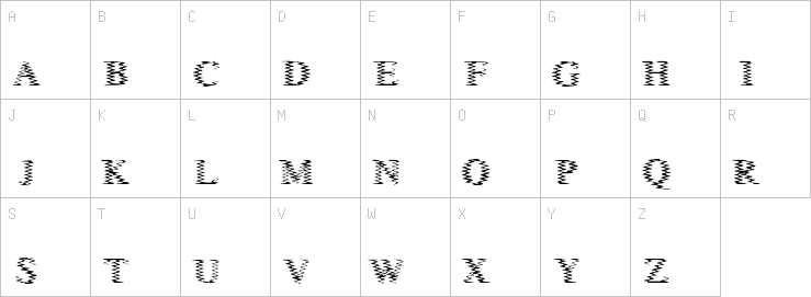 Uppercase characters
