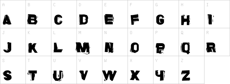Uppercase characters