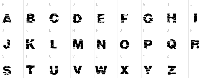 Uppercase characters