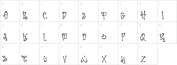 Uppercase characters