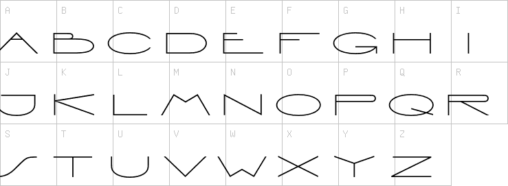 Uppercase characters
