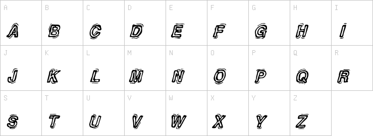 Uppercase characters