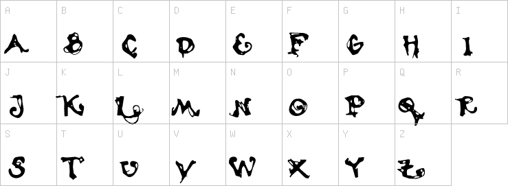 Uppercase characters