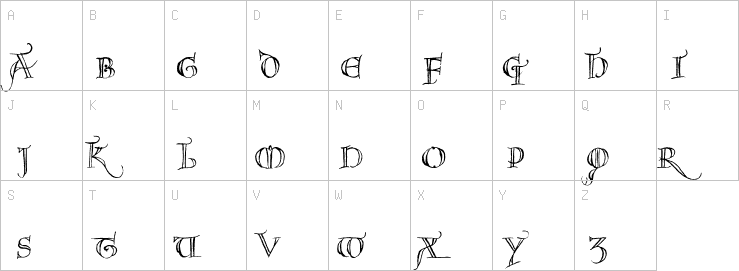 Uppercase characters