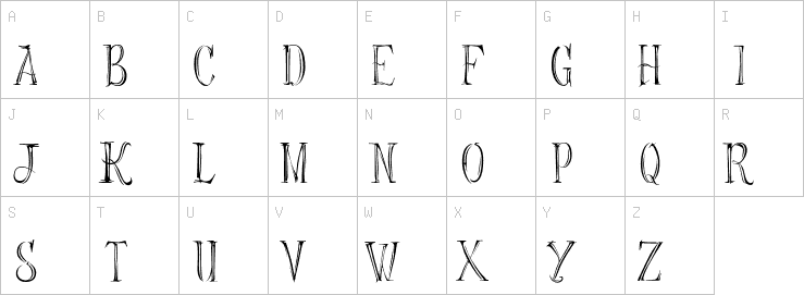Uppercase characters
