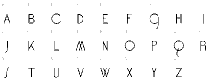 Uppercase characters