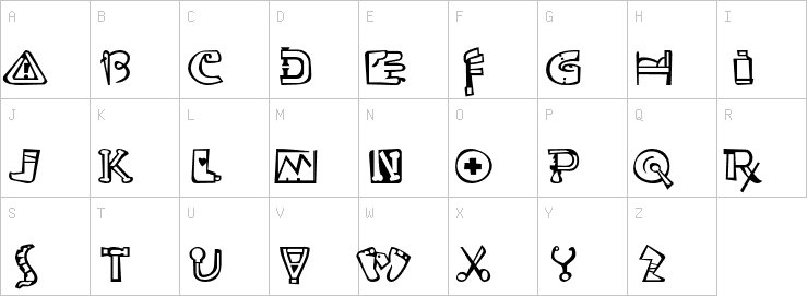 Uppercase characters