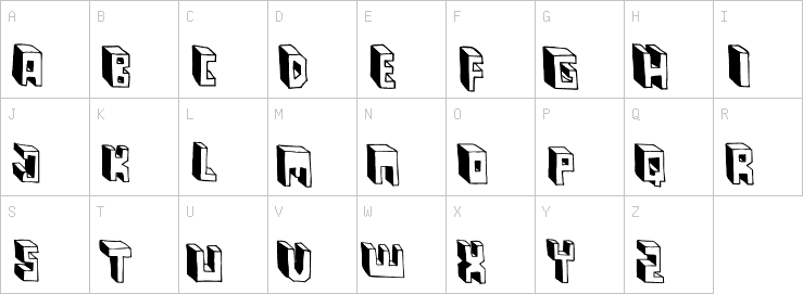 Uppercase characters
