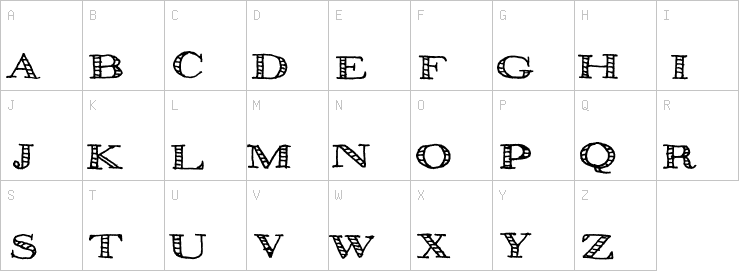 Uppercase characters