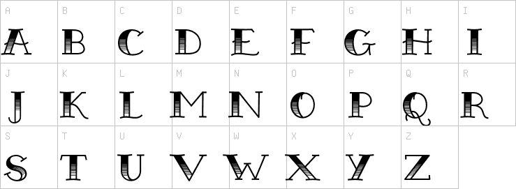 Uppercase characters