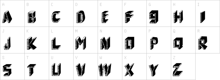 Uppercase characters