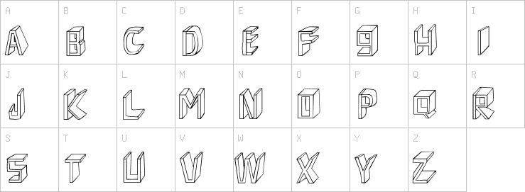Uppercase characters