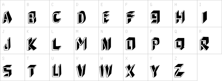 Uppercase characters