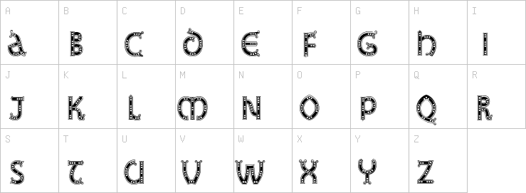 Uppercase characters