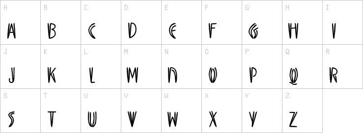 Uppercase characters
