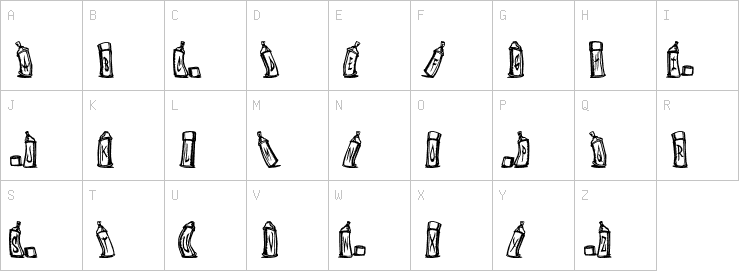 Uppercase characters