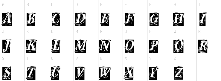 Uppercase characters