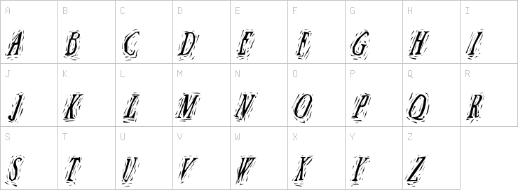 Uppercase characters