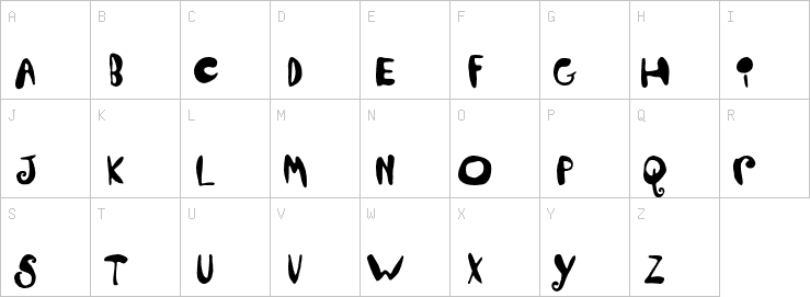 Uppercase characters