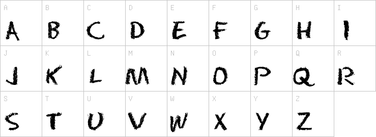 Uppercase characters