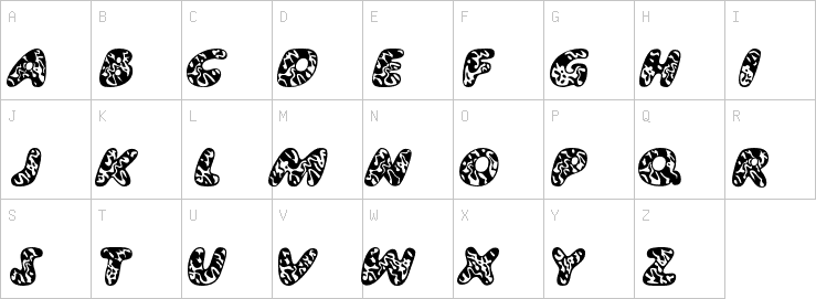 Uppercase characters