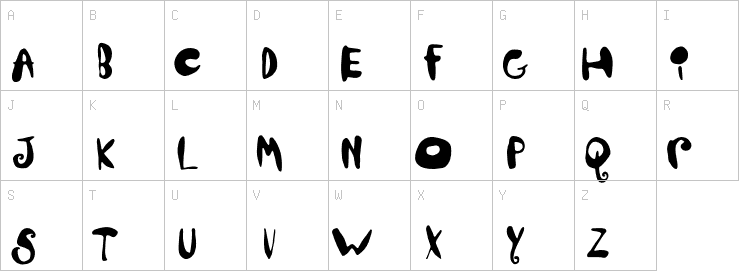 Uppercase characters