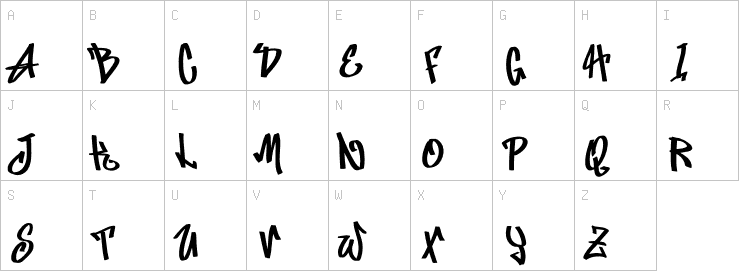 Uppercase characters