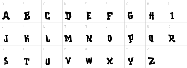 Uppercase characters