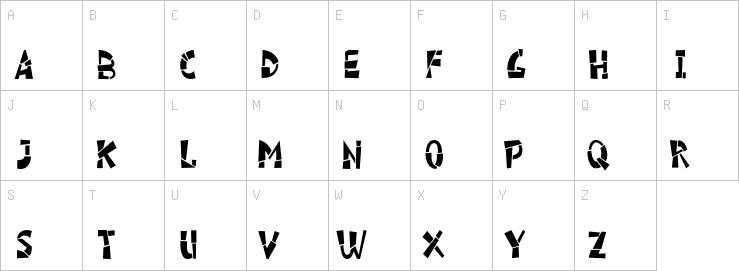 Uppercase characters